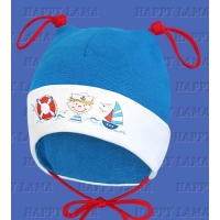 "Happy Lama" шапка "Моряк" , рибана "Happy Lama" шапка "Моряк" , рибана